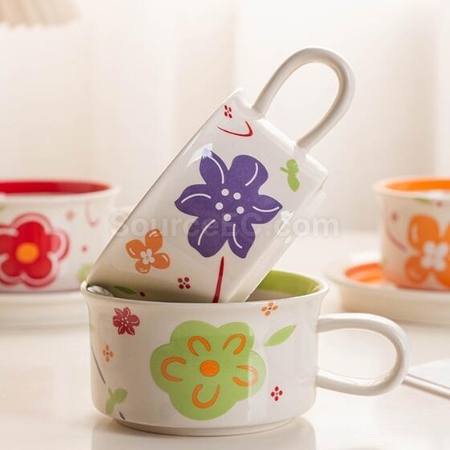 Customization Vintage Ceramic Coffee Cup And Saucer Det Corporate Gifts