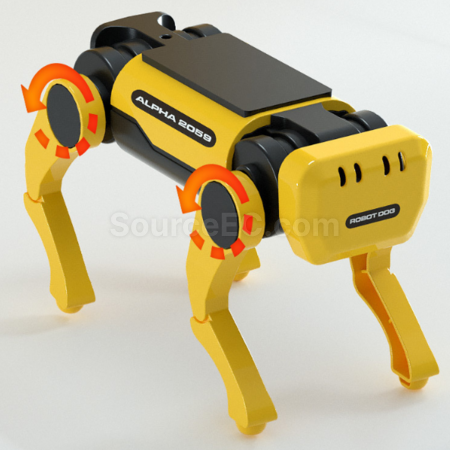 Customization Solar - powered electric robotic dog Corporate Gifts