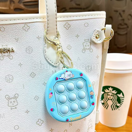 Customization Decompression bubble fidget keychain Corporate Gifts