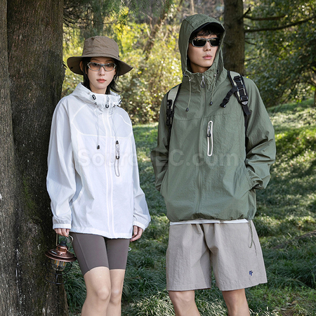 Customization UV Protection Full-Zip Hoodie Corporate Gifts