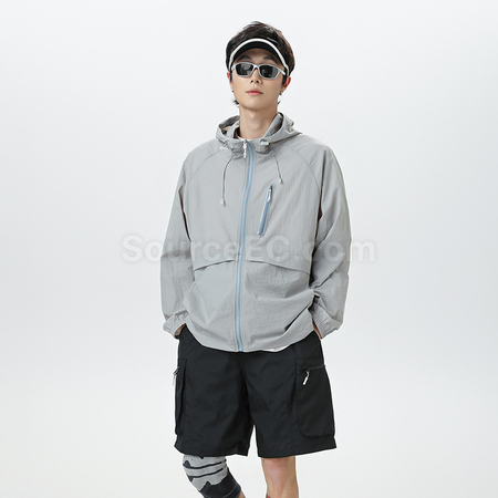 Customization UV Protection Full-Zip Hoodie Corporate Gifts