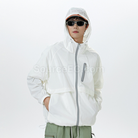 Customization UV Protection Full-Zip Hoodie Corporate Gifts
