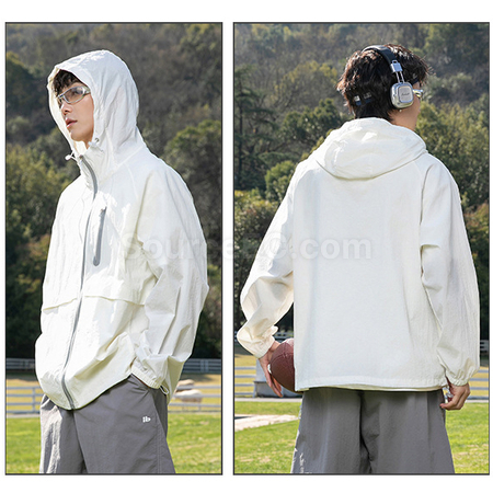 Customization UV Protection Full-Zip Hoodie Corporate Gifts