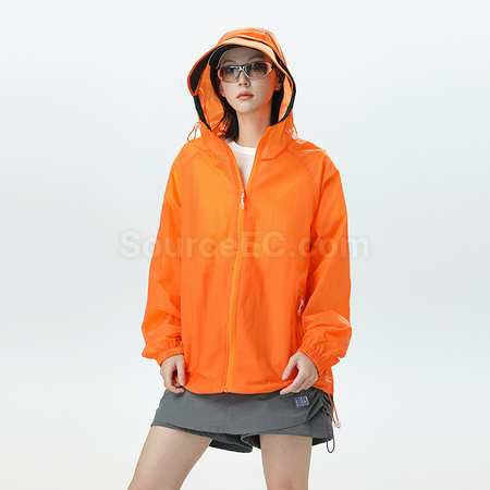 Customization UV Protection Full-Zip Hoodie Corporate Gifts