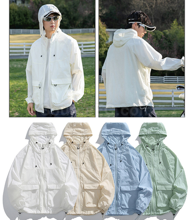 Customization UV Protection Full-Zip Hoodie Corporate Gifts
