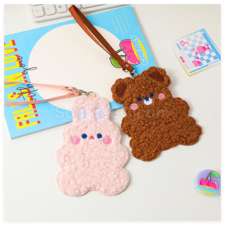 Customization Plush Card Holder Corporate Gifts