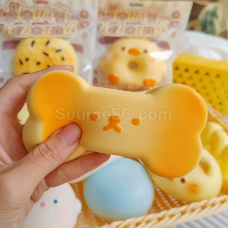 Customization Slow - rebound stress - relieving squeeze food - shaped toys Corporate Gifts