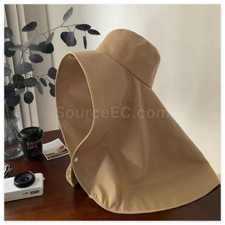 Customization Shawl Neck Visor Bucket Hat Corporate Gifts