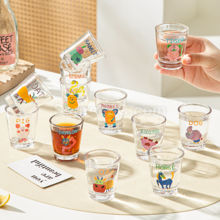 Customization Twelve Chinese zodiac spirit cups (can be made into gift boxes) Corporate Gifts