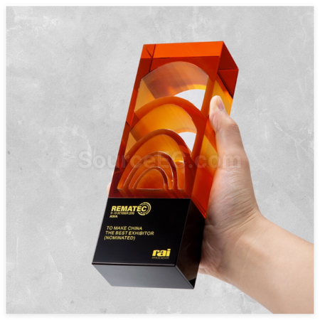 Customization Glass Crystal Trophy Corporate Gifts