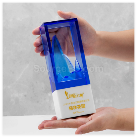 Customization Glass Crystal Trophy Corporate Gifts