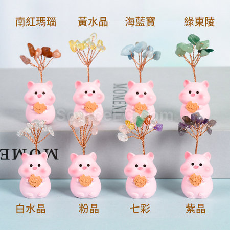 Customization Crystal Tree with Chinese Zodiac Base Corporate Gifts