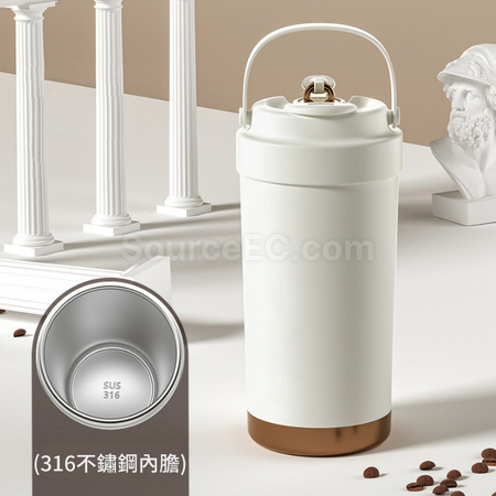 Customization 316 Stainless Steel Portable Thermal Bottle with Ceramic Container Corporate Gifts