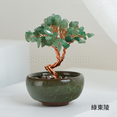 Customization Bonsai Crystal Tree Corporate Gifts