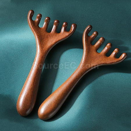 Customization Wooden Massager Comb Corporate Gifts