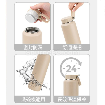 Customization High-Value Easy-Pull Design Large-Capacity Handle Sports Water Bottle Corporate Gifts