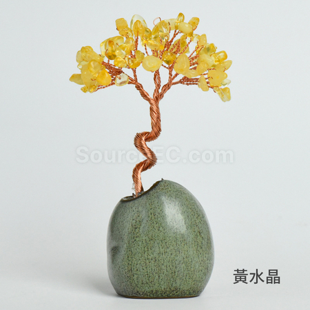 Customization Bonsai Crystal Tree Corporate Gifts