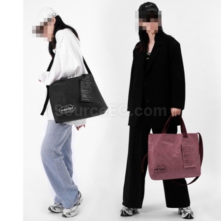 Customization Customized Large Capacity Waterproof Shoulder Crossbody DuPont Paper Eco-Friendly Bag Corporate Gifts