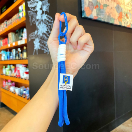 Customization Weaving rope lanyard keychain Corporate Gifts