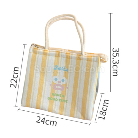 Customization Thickened Portable Aluminum Film Insulation Bag Corporate Gifts