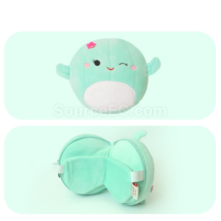 Customization Travel portable eye mask and neck pillow Corporate Gifts