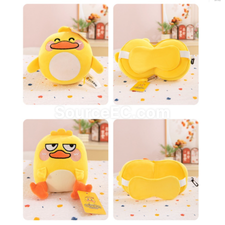 Customization Travel portable eye mask and neck pillow Corporate Gifts