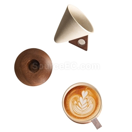 Customization Stoneware Funnel Coffee Cup Corporate Gifts