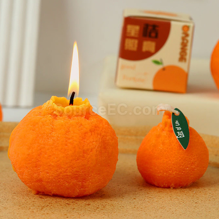 Customization Orange Scented Candle Corporate Gifts