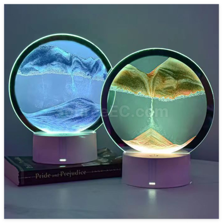 Customization 3D Quicksand Painting Night Light Corporate Gifts