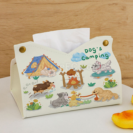 Customization PU Tissue Box Corporate Gifts