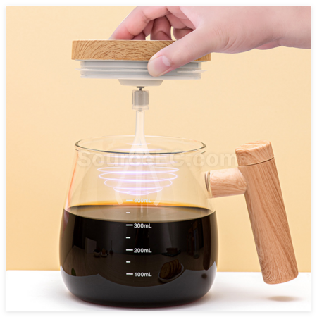 Customization Glass Stirring Coffee Cup Corporate Gifts