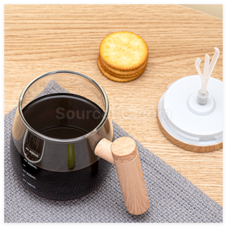 Customization Glass Stirring Coffee Cup Corporate Gifts