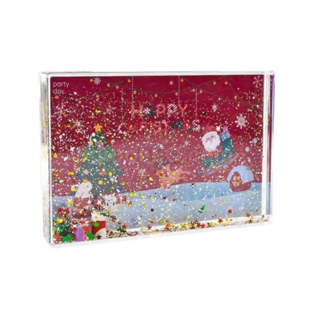 Customization Christmas Quicksand Photo Frame Corporate Gifts