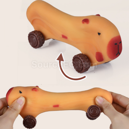 Customization Decompression Kapibarara Car Squishy Toy Corporate Gifts