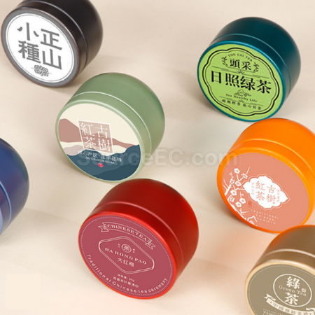Customization Tinplate tea canister Corporate Gifts