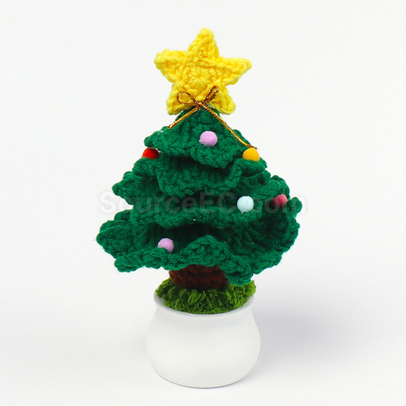 Customization Christmas Tree Potted Ornament Corporate Gifts