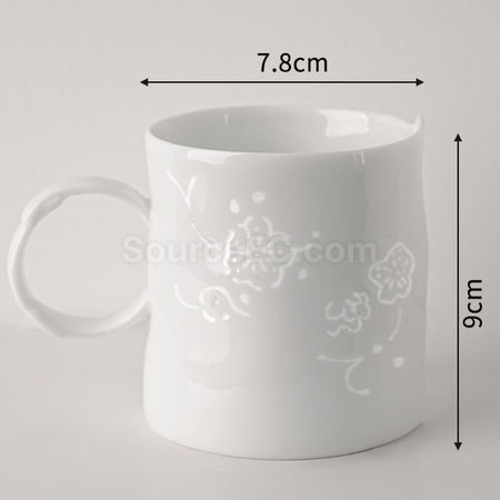 Customization Light-transmitting Ceramic Cug Corporate Gifts