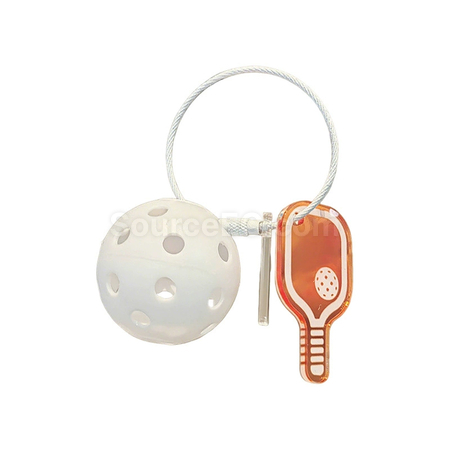 Customization Pickleball Keychain Corporate Gifts