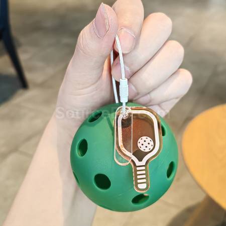 Customization Pickleball Keychain Corporate Gifts