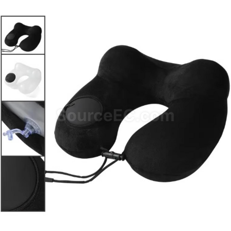 Customization Pressurised inflatable U-shaped neck pillow Corporate Gifts