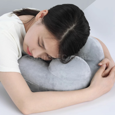 Customization Pressurised inflatable U-shaped neck pillow Corporate Gifts