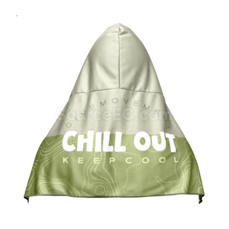 Customization Cool-feeling Sun-protective Hooded Cloak Towel Corporate Gifts