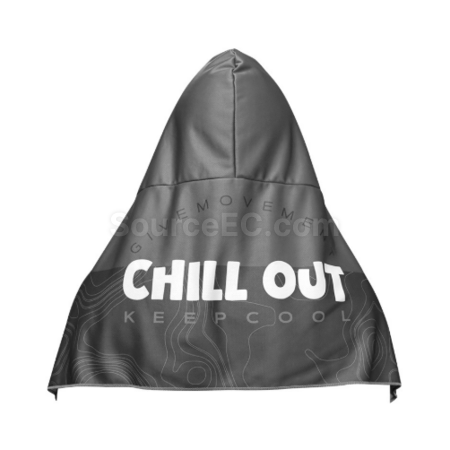 Customization Cool-feeling Sun-protective Hooded Cloak Towel Corporate Gifts