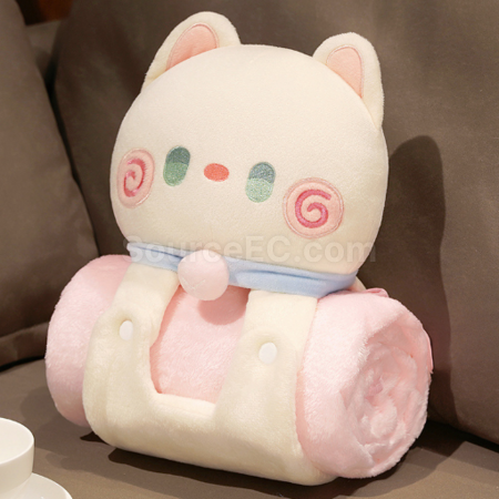 Customization Cartoon pillow and blanket 2-in-1 Corporate Gifts