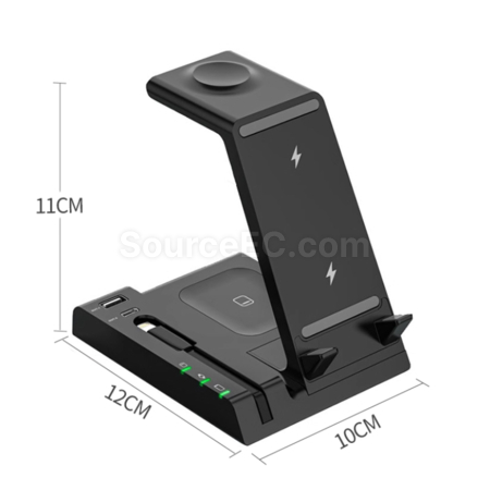 Customization 6-in-1 Wireless Charging Stand Corporate Gifts