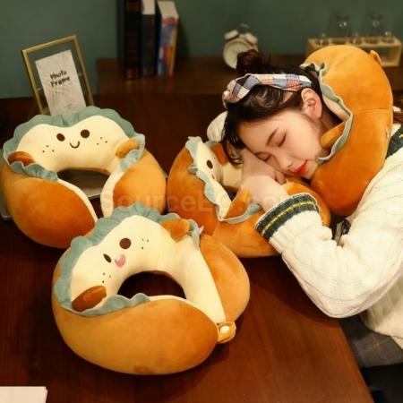 Customization Toast Bread U-Shaped Neck Pillow Corporate Gifts