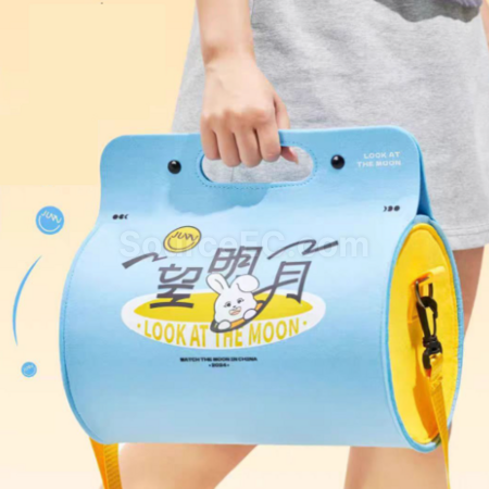 Customization Cylindrical hand-held felt bag Corporate Gifts