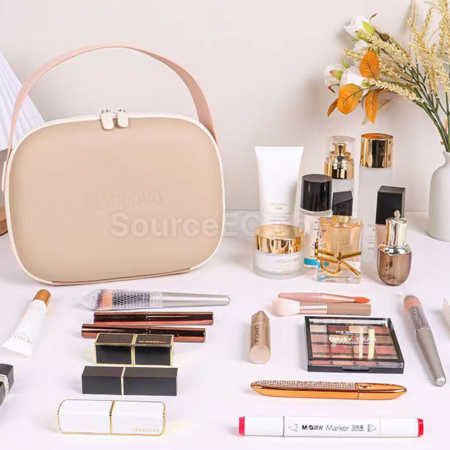Customization Dopamine Travel Portable Shockproof Multi-layer Cosmetic Bag Corporate Gifts