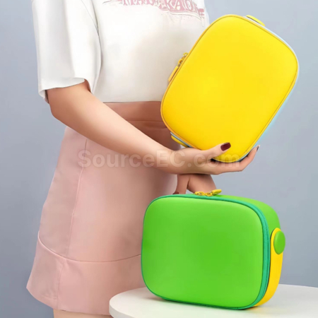 Customization Dopamine Travel Portable Shockproof Multi-layer Cosmetic Bag Corporate Gifts