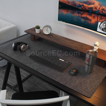 Customization Epoxy Anti-slip Felt Desk Mat Corporate Gifts